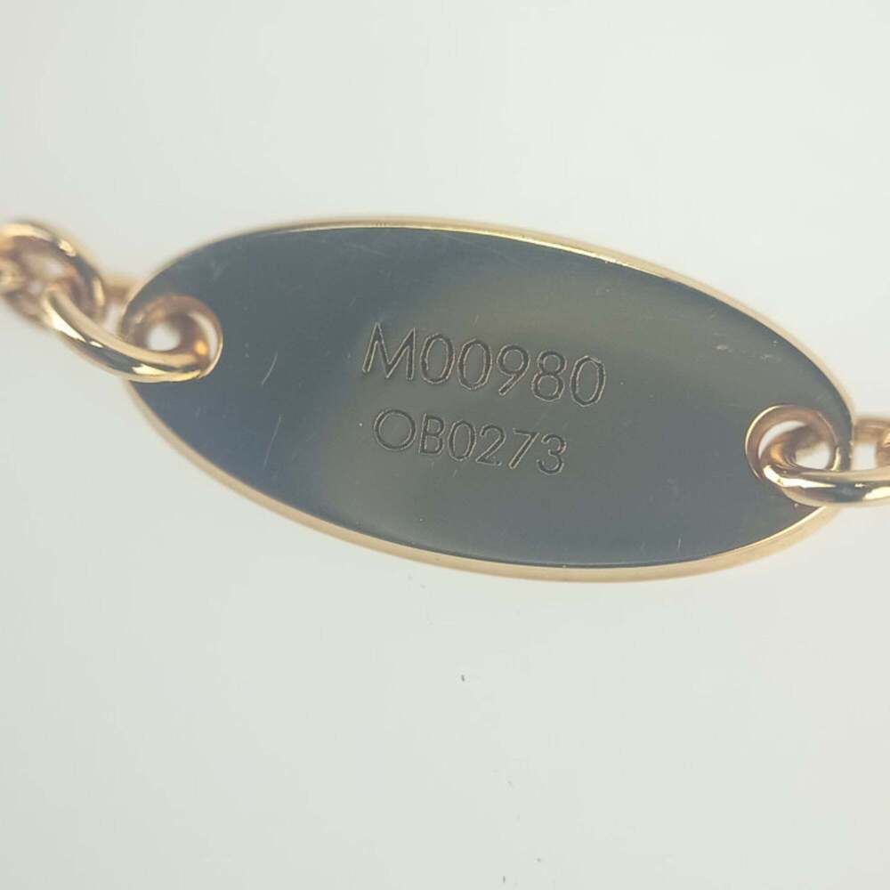 LOUIS VUITTON Gold Necklace - Picture 6 of 8